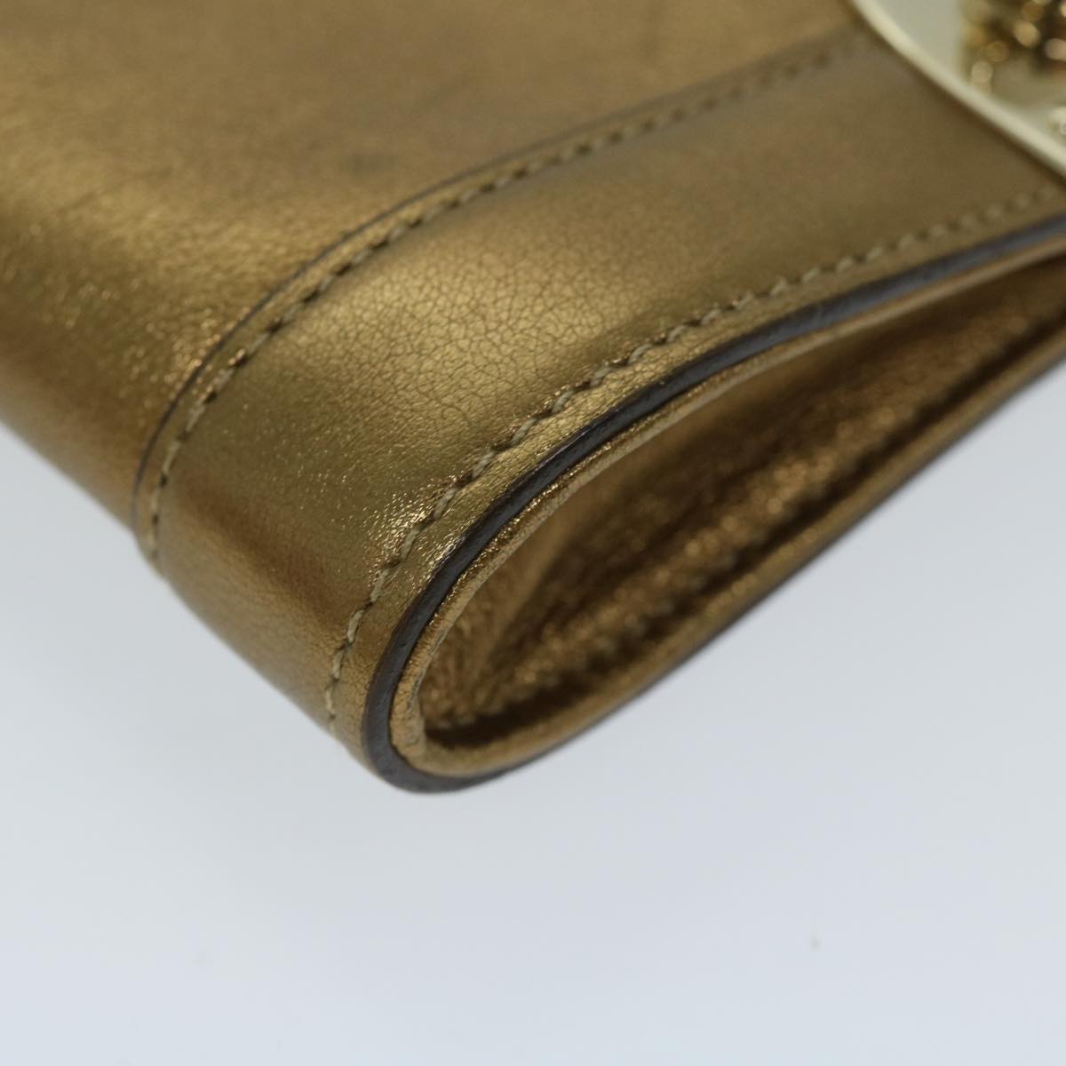 Gucci Interlocking Clutch Bag Leather