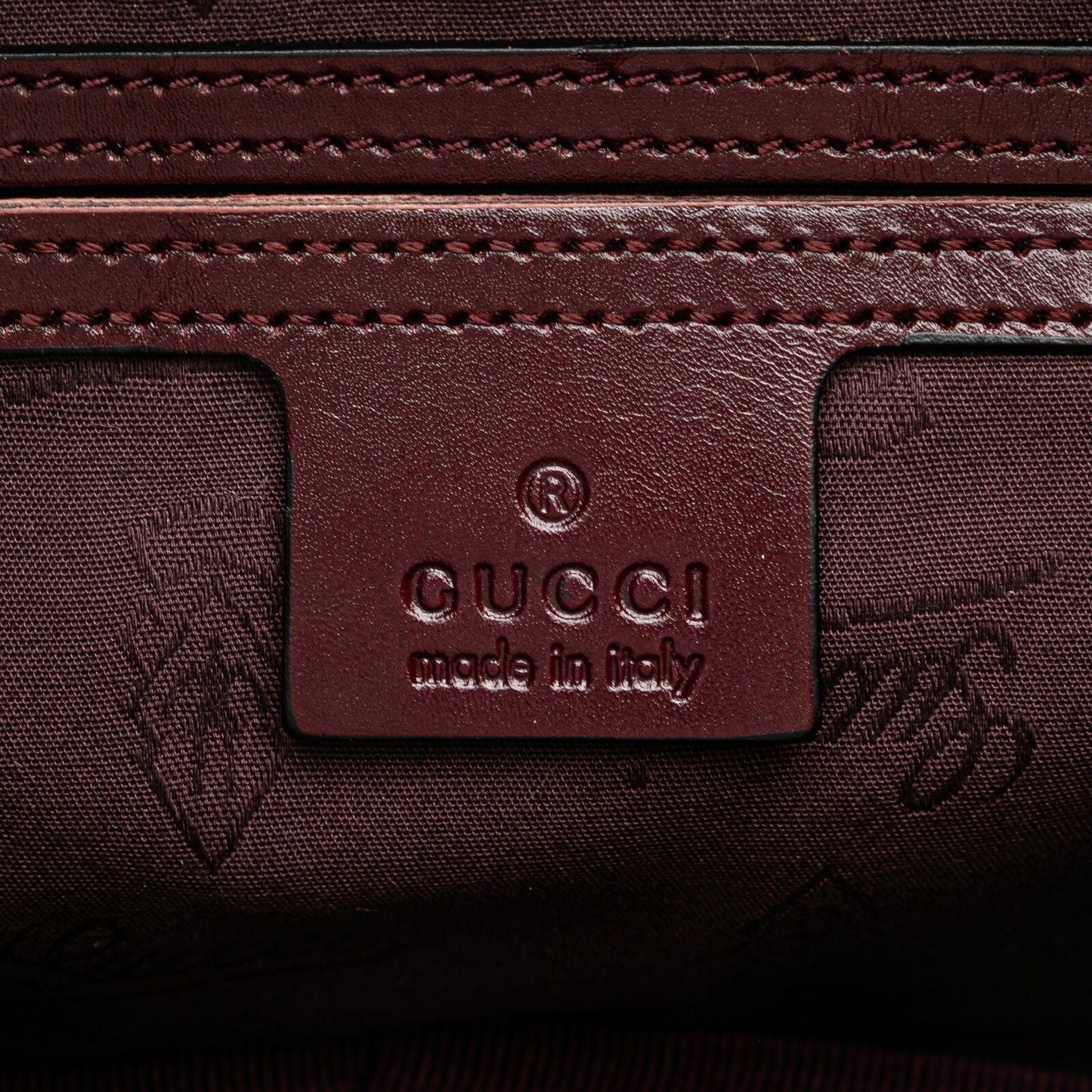 Gucci Gg Imprime Red Burgundy