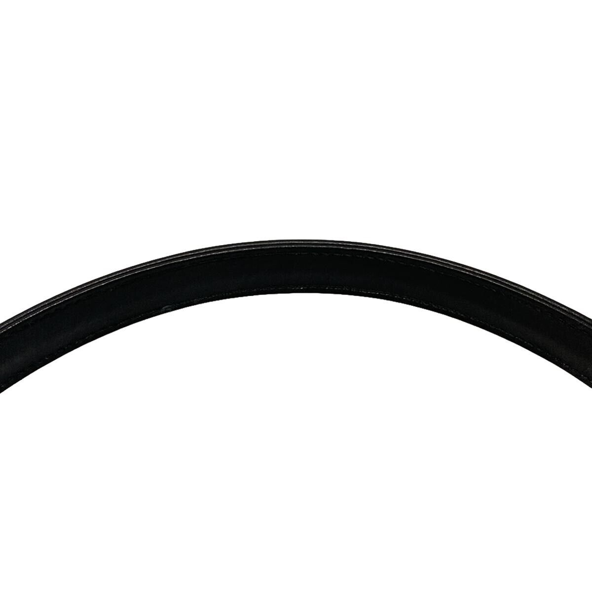 Gucci Horseshoe - Black Leather