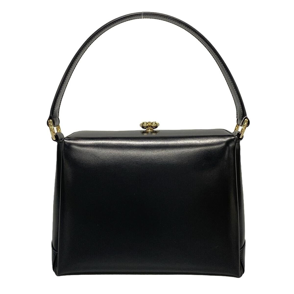 Gucci Horseshoe - Black Leather