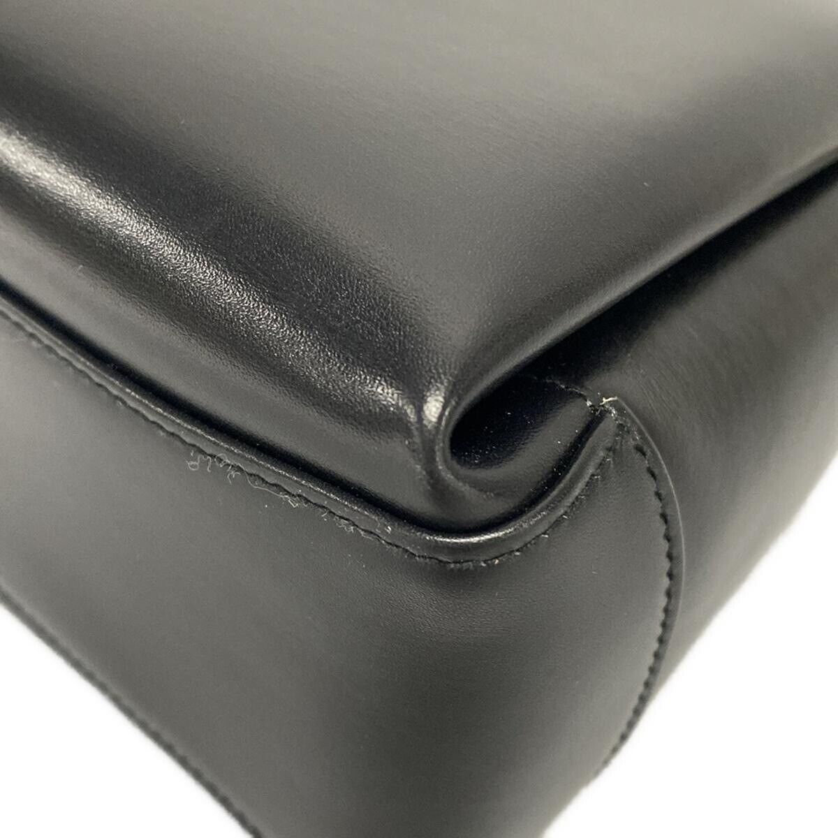 Gucci Horseshoe - Black Leather