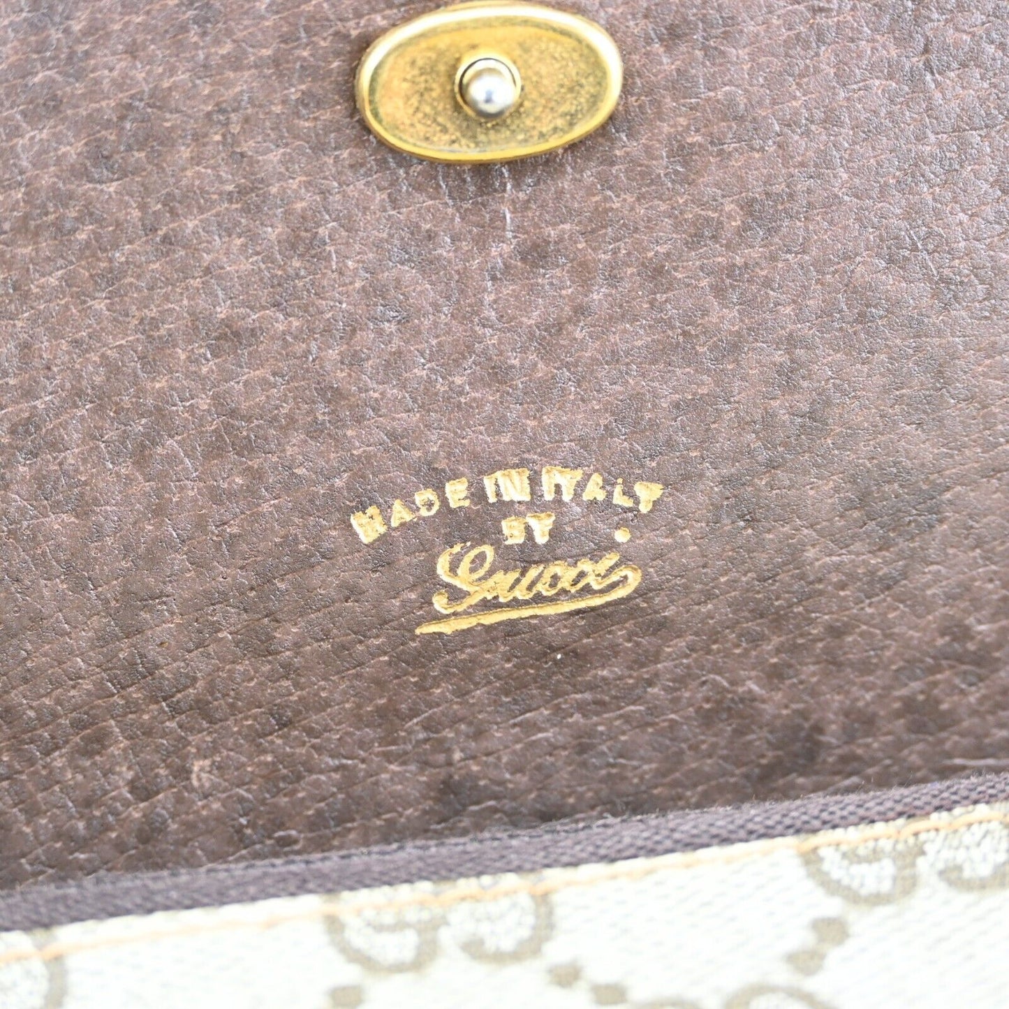 Gucci Gg Pattern Shoulder Bag Pvc