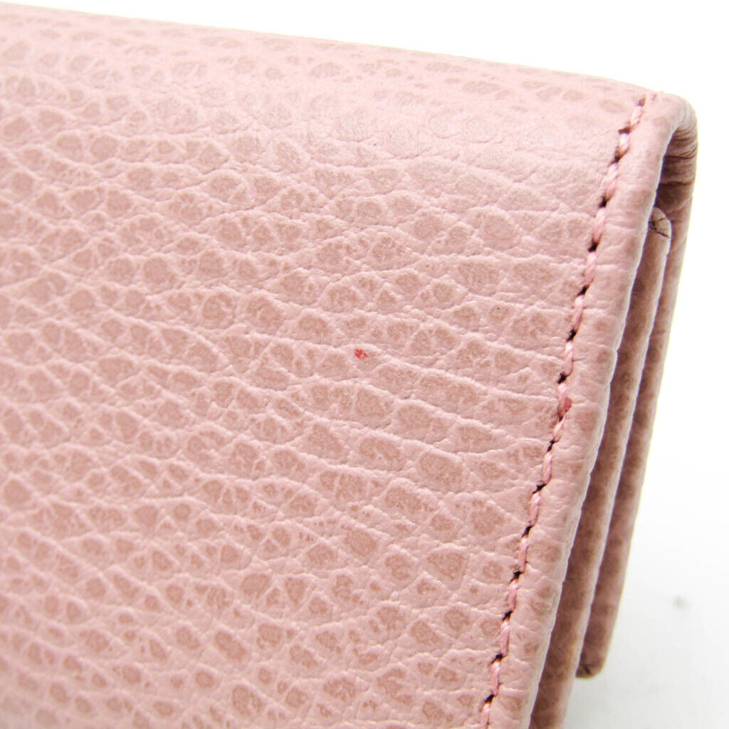 Gucci Women's Leather Key Case Pink