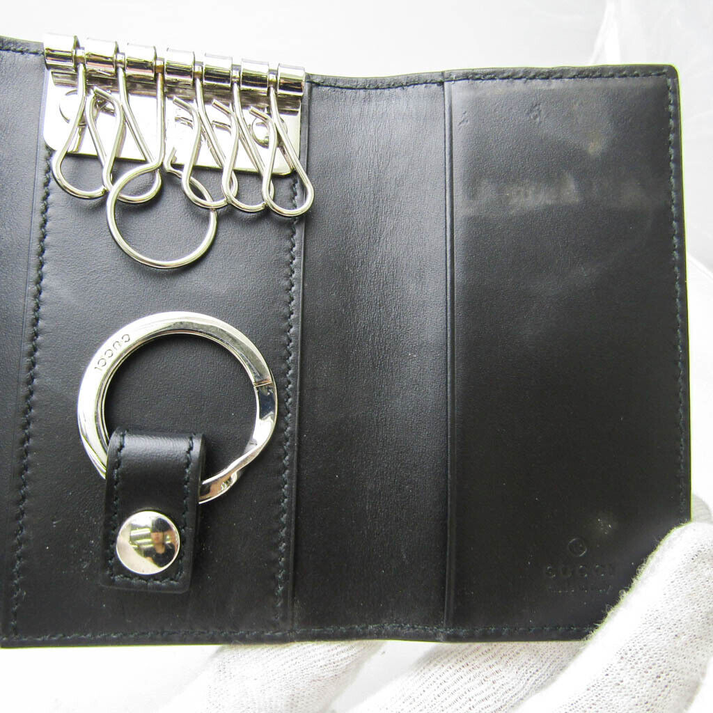 Gucci Guccissima Women Men Leather Key