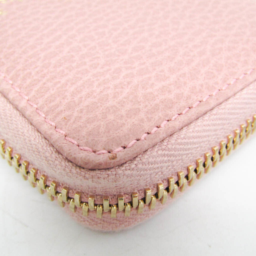 Gucci Women's Leather Card Wallet Pink