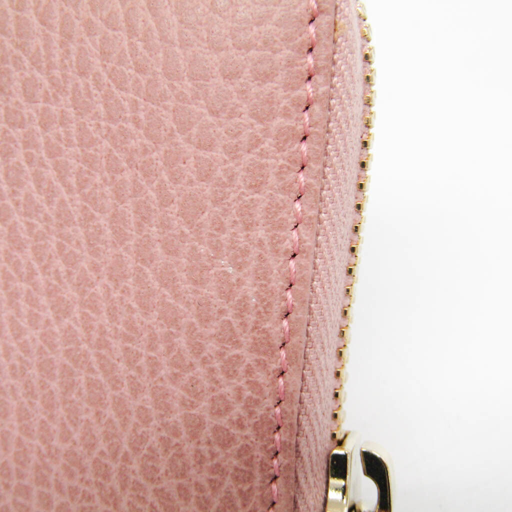 Gucci Women's Leather Card Wallet Pink