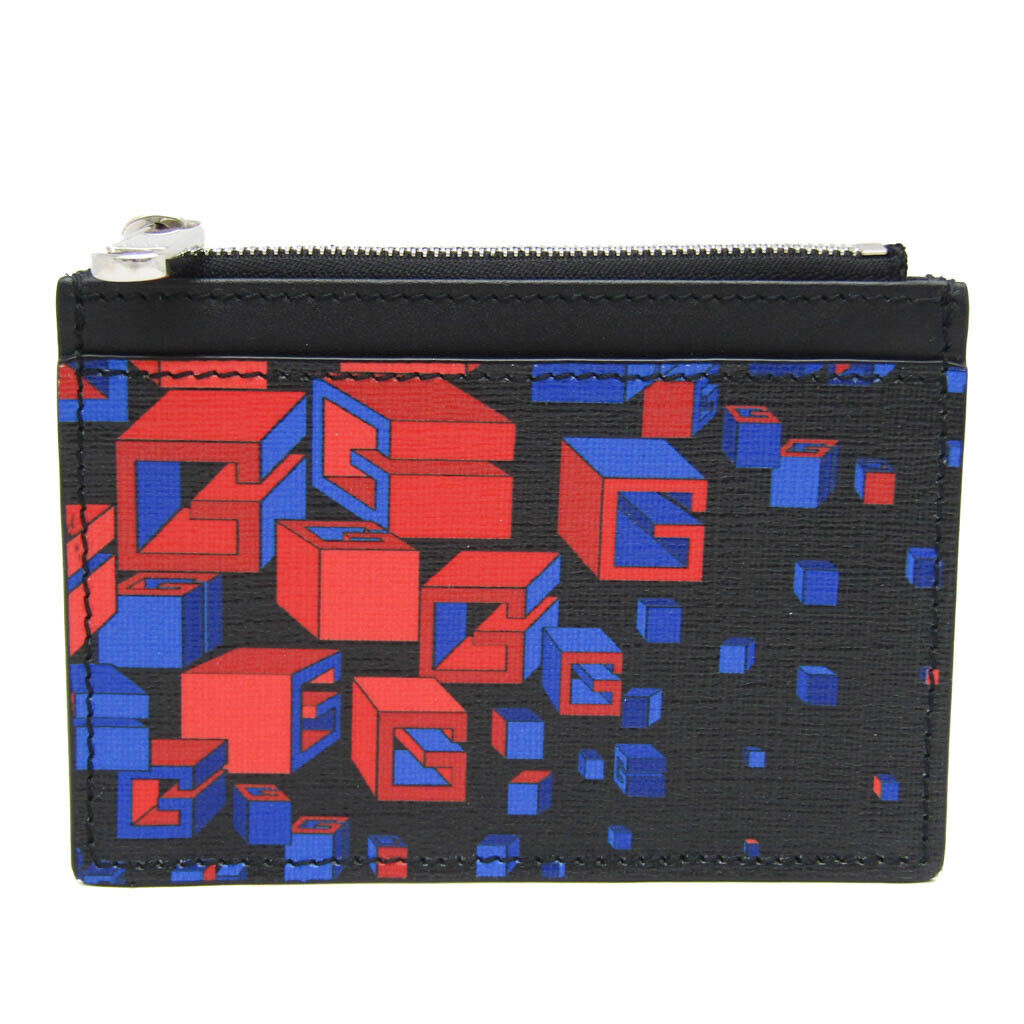 Gucci Square G Space Leather Pvc Card