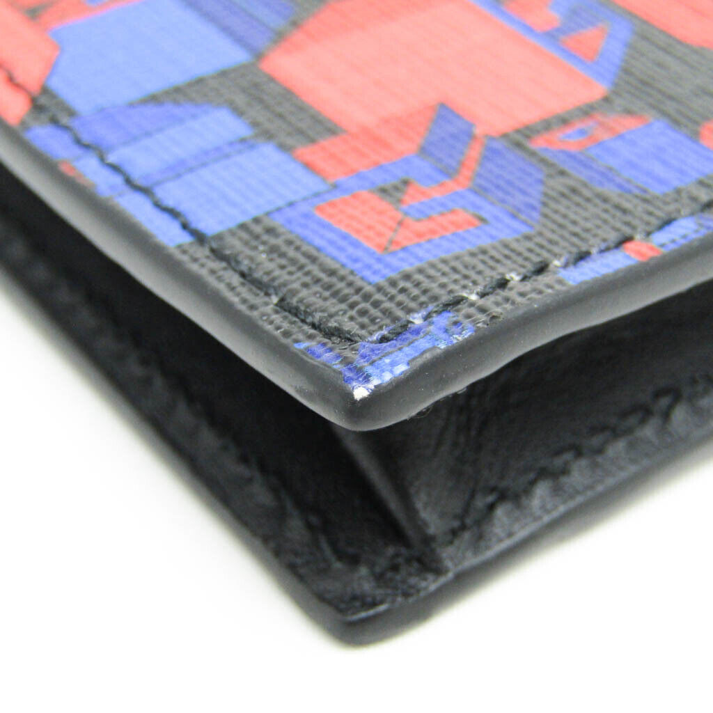 Gucci Square G Space Leather Pvc Card