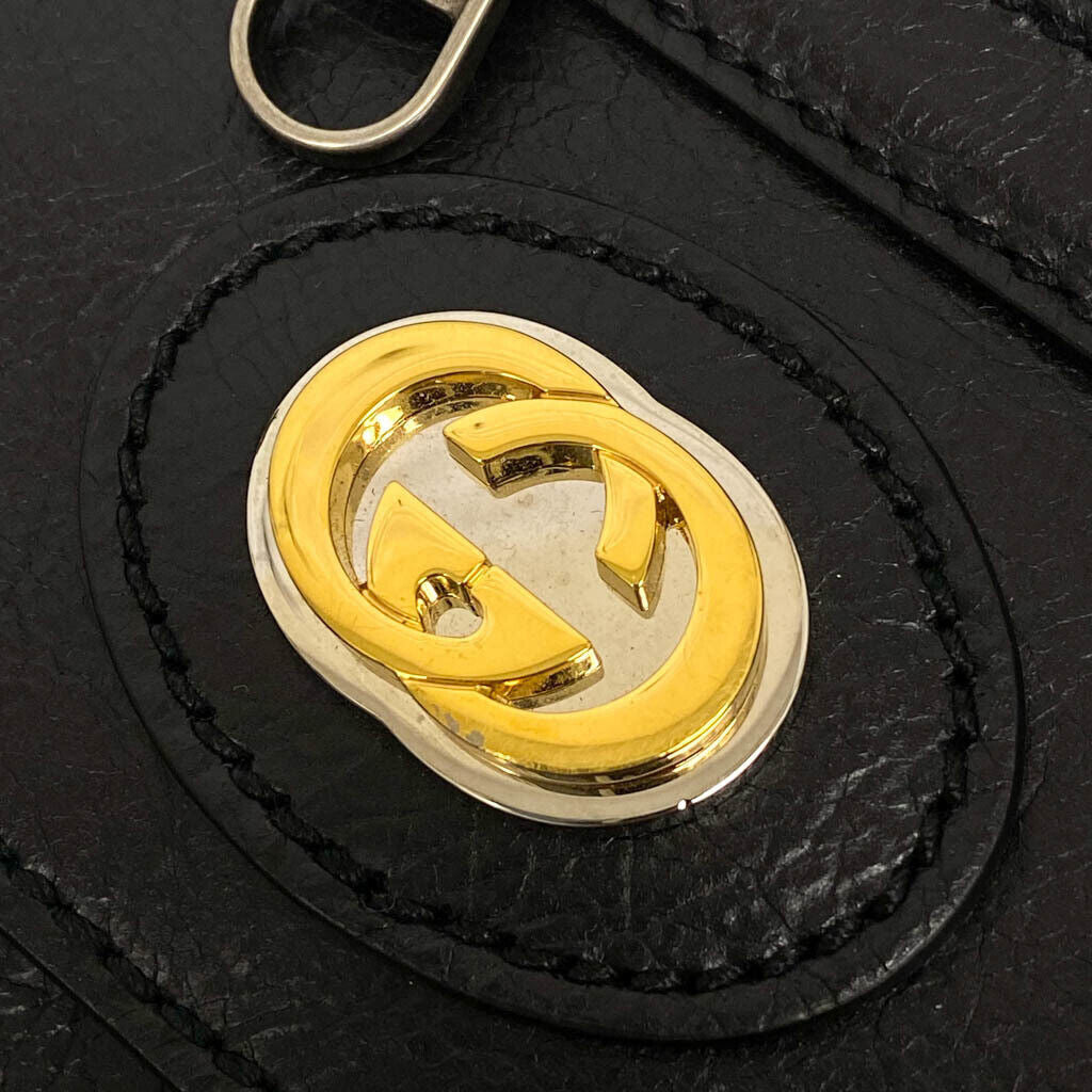 Gucci Interlocking G Women Men Leather