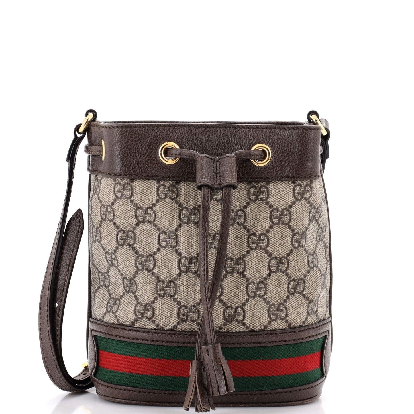 Gucci Ophidia Bucket Bag Gg Coated