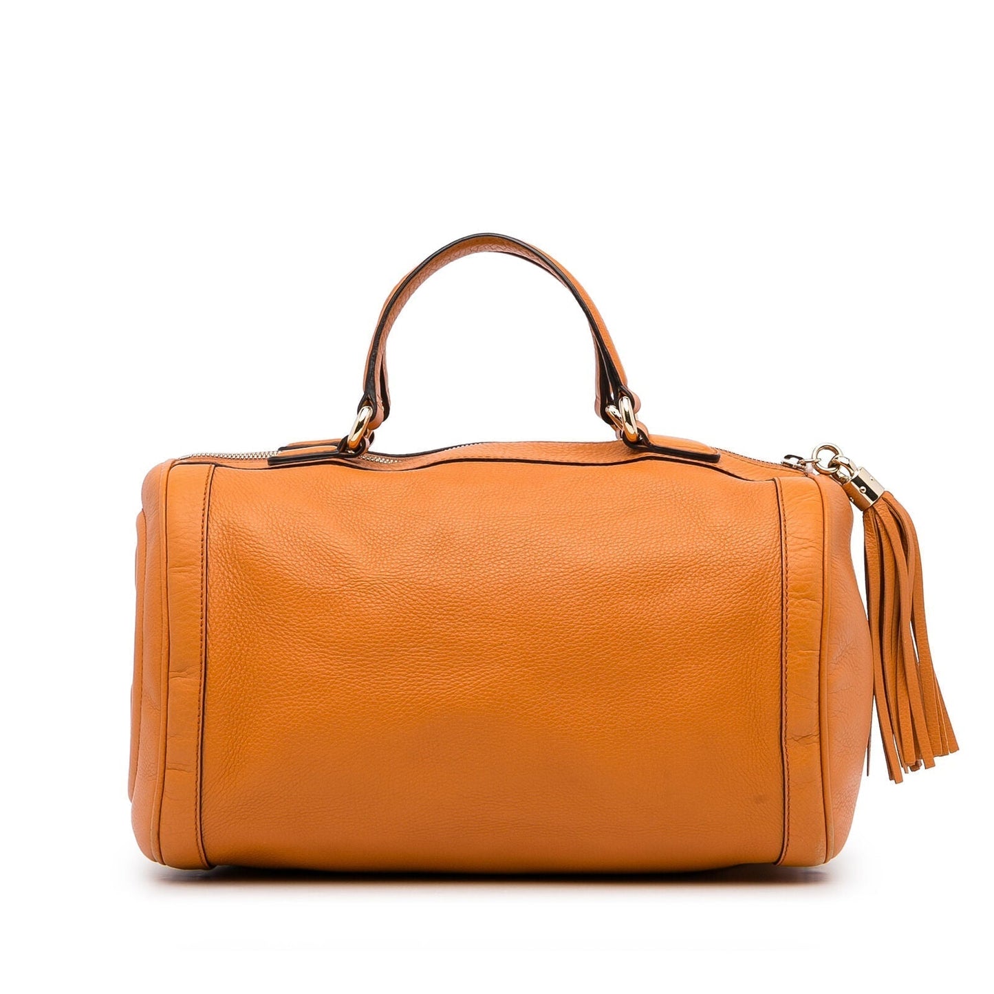 Gucci Soho Boston Orange Calf