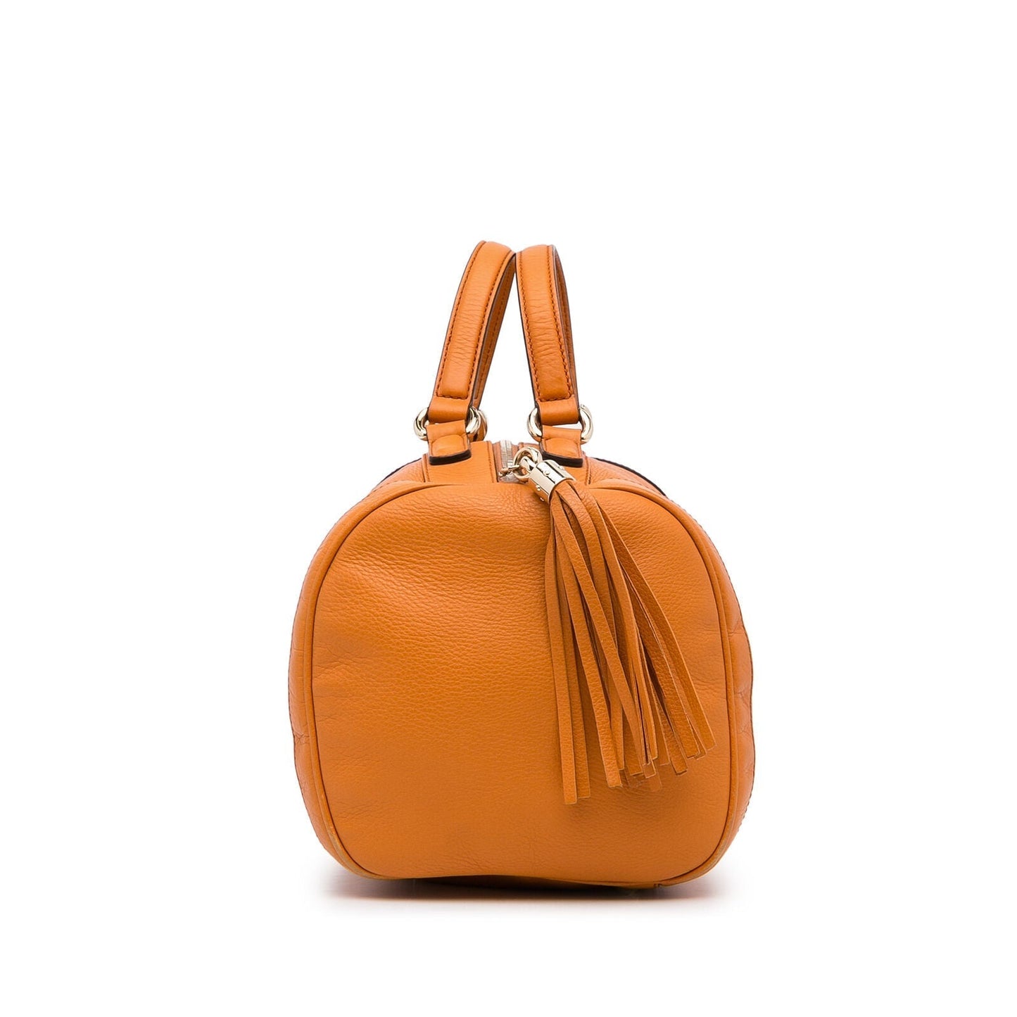 Gucci Soho Boston Orange Calf