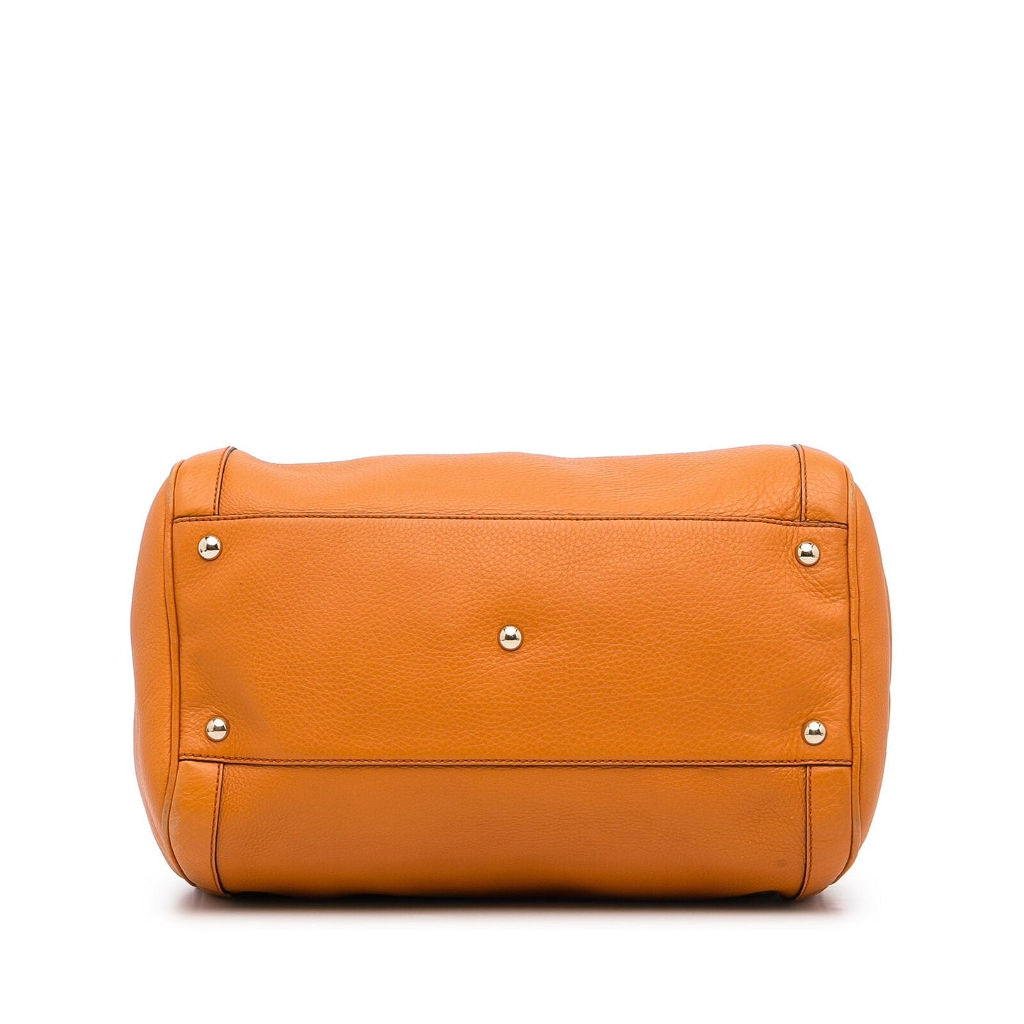Gucci Soho Boston Orange Calf