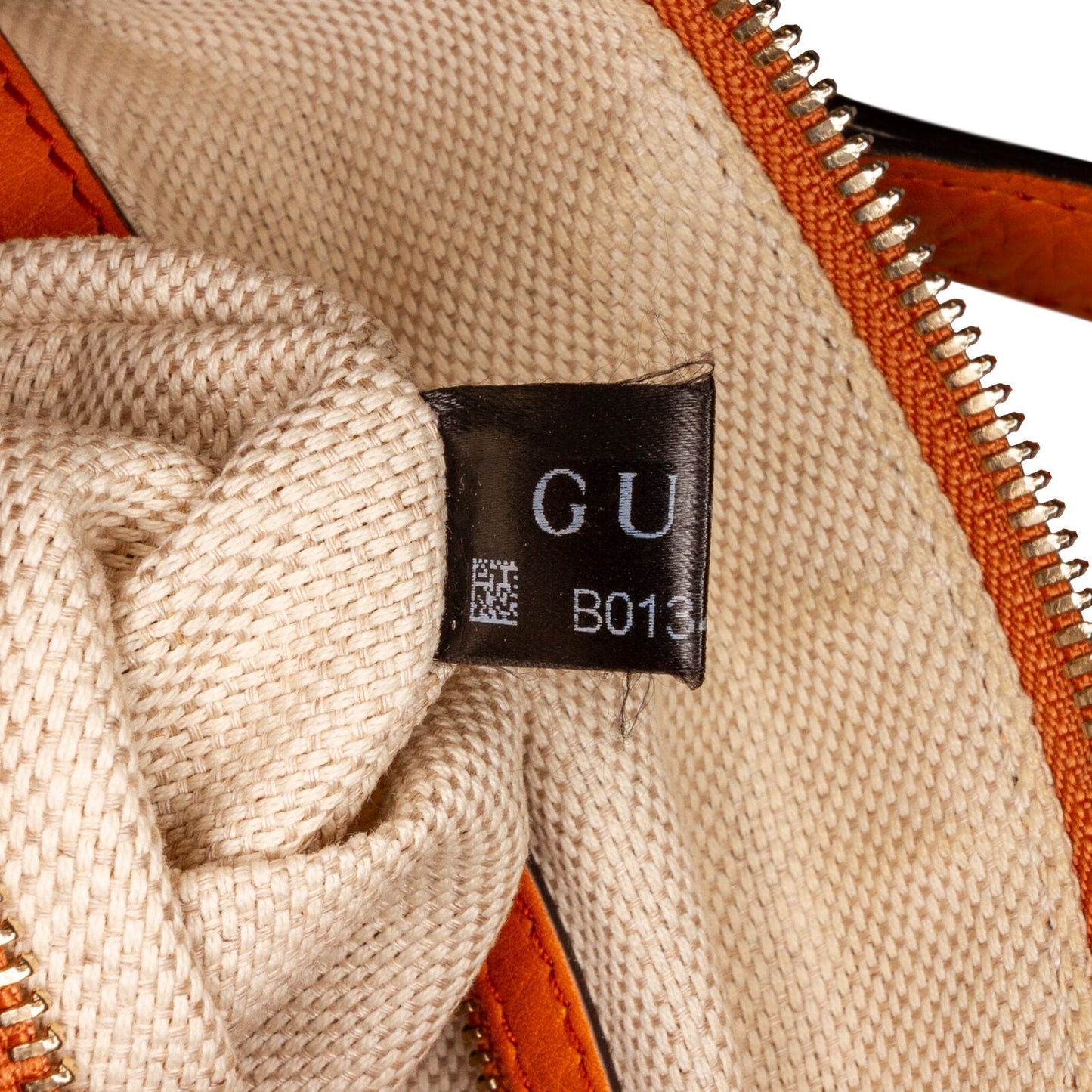 Gucci Soho Boston Orange Calf