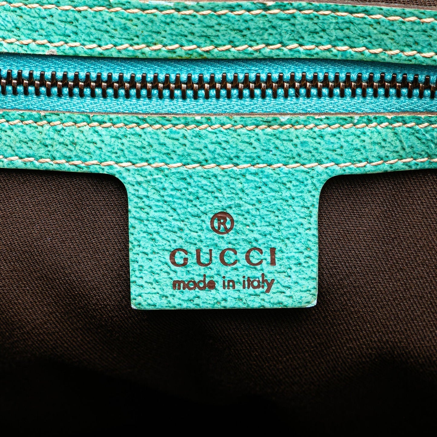 Gucci Gg Bamboo Studded Hobo Brown