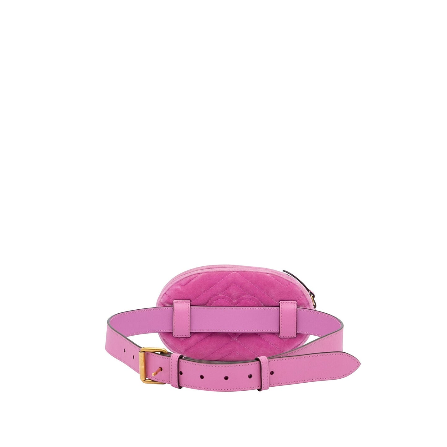 Gucci Gg Marmont Pink Velvet Fabric
