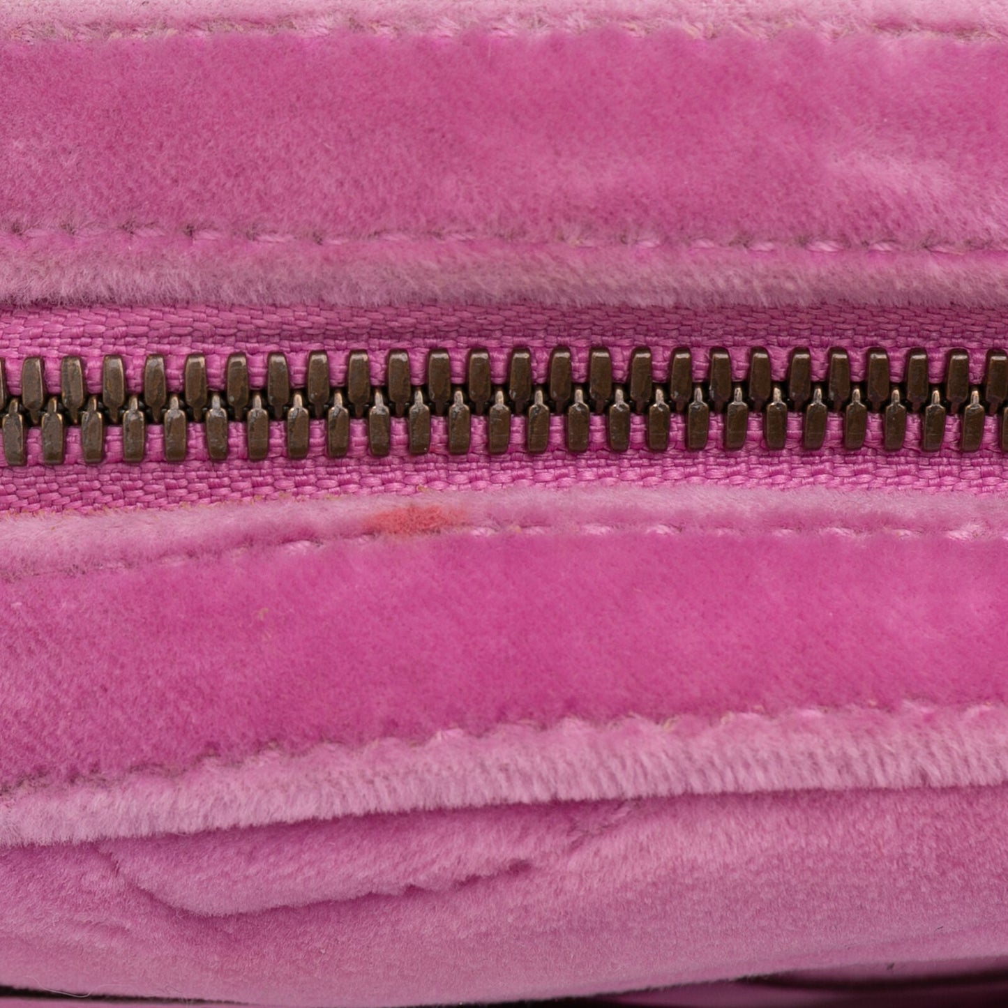 Gucci Gg Marmont Pink Velvet Fabric