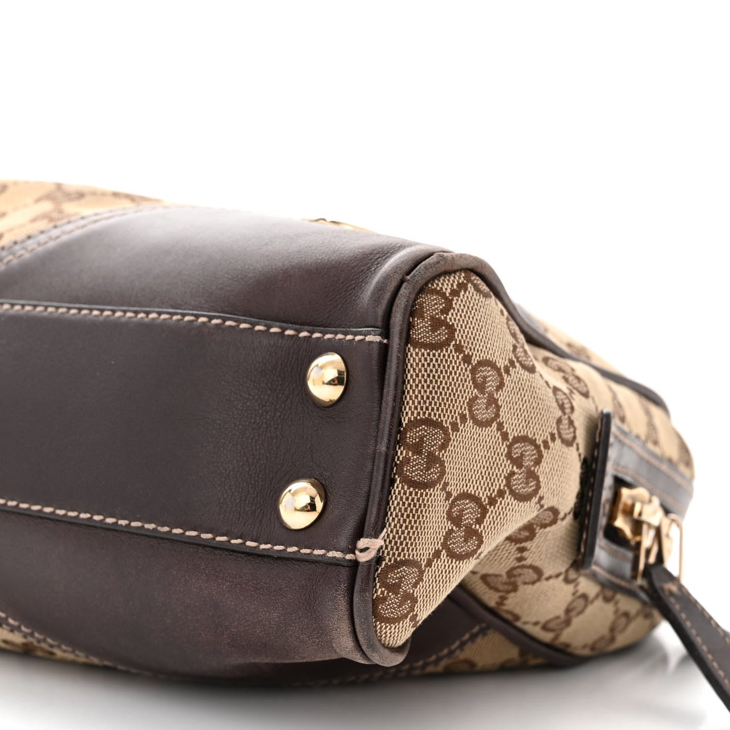 Gucci New Britt Medium Boston Dark Brown