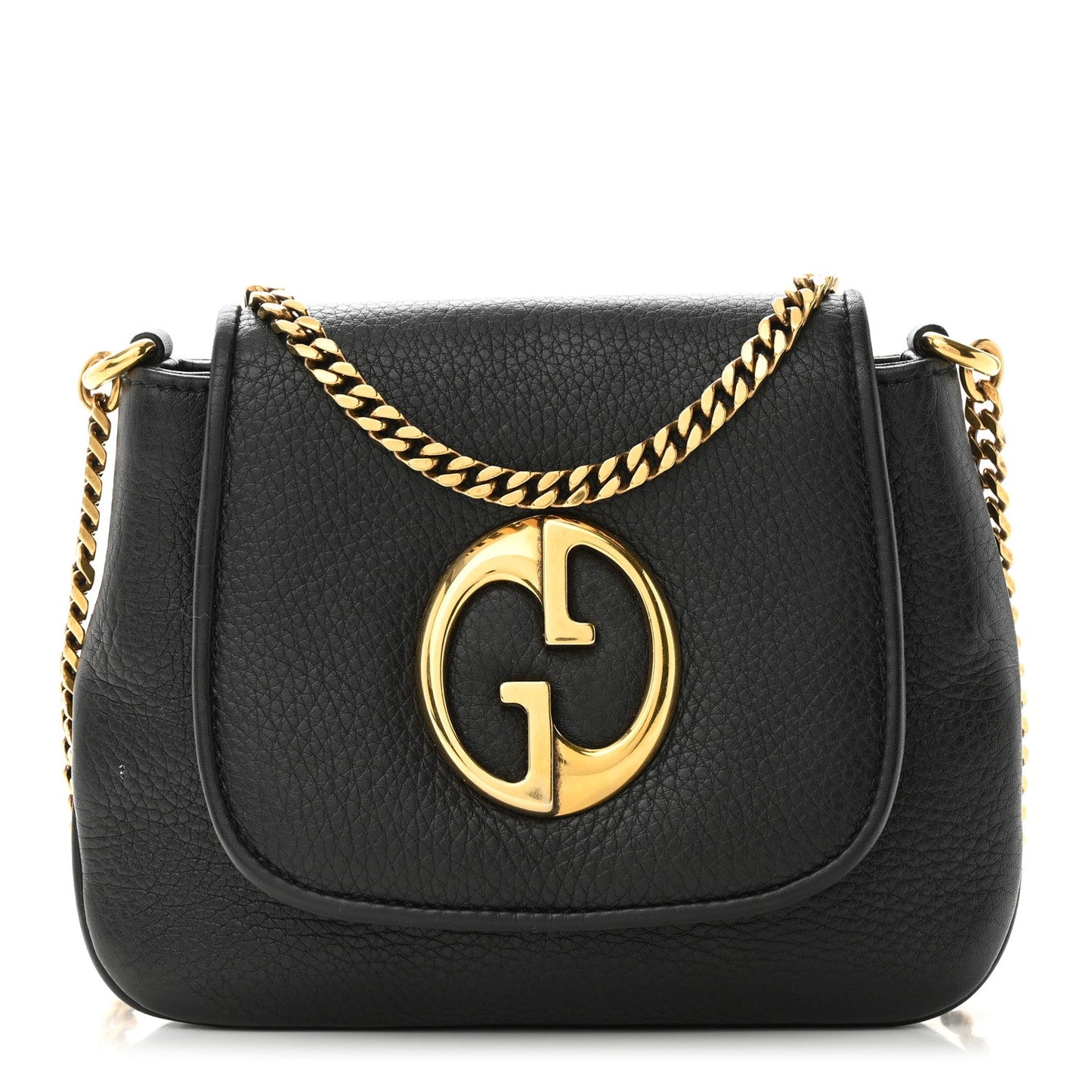 Gucci Pebbled Calfskin Small Chain