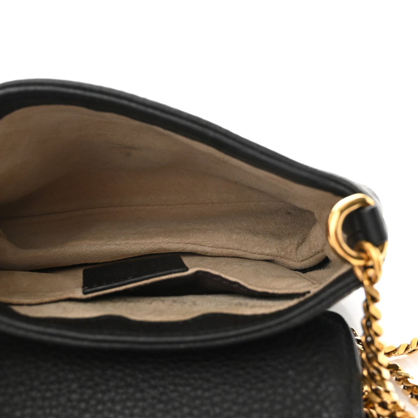Gucci Pebbled Calfskin Small Chain