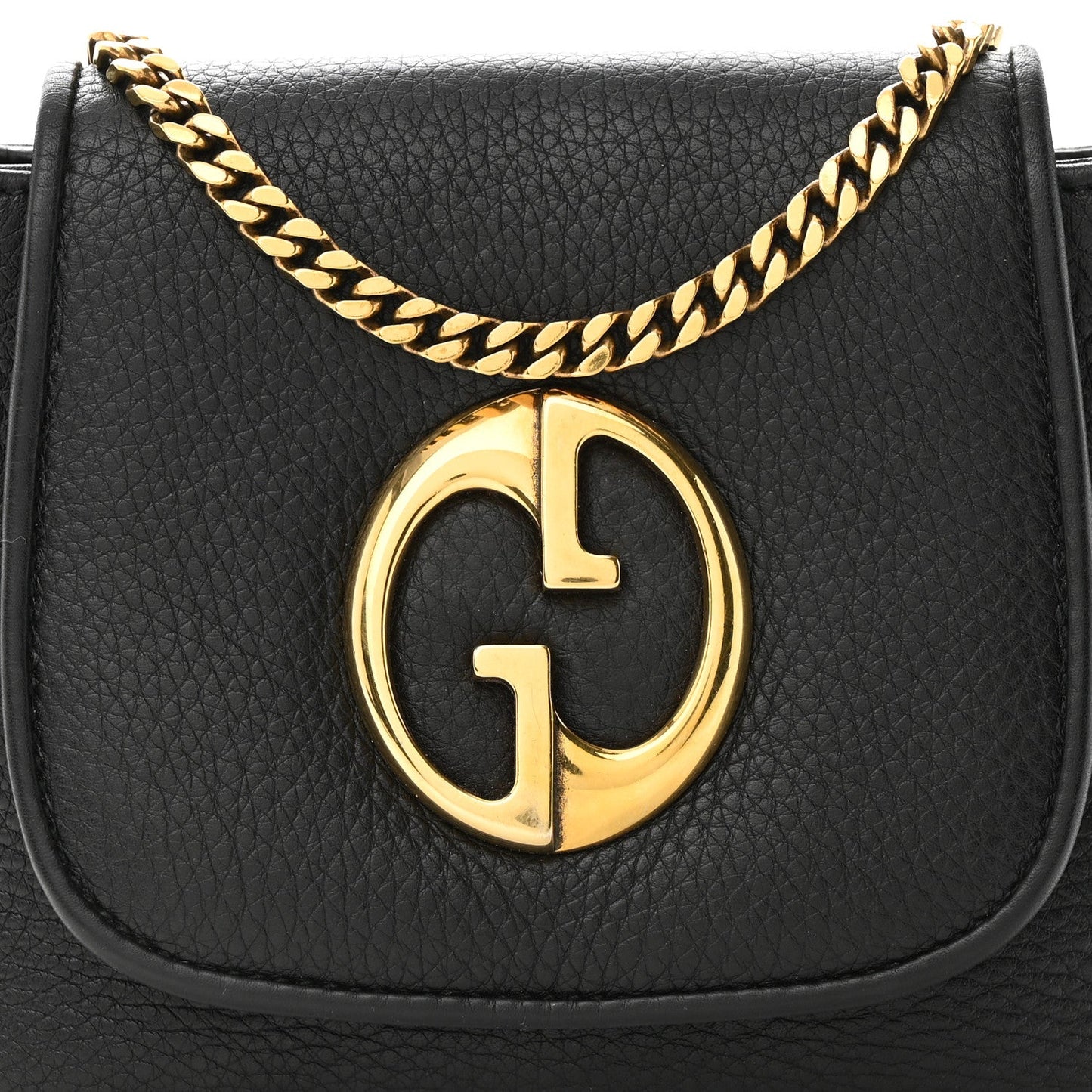 Gucci Pebbled Calfskin Small Chain