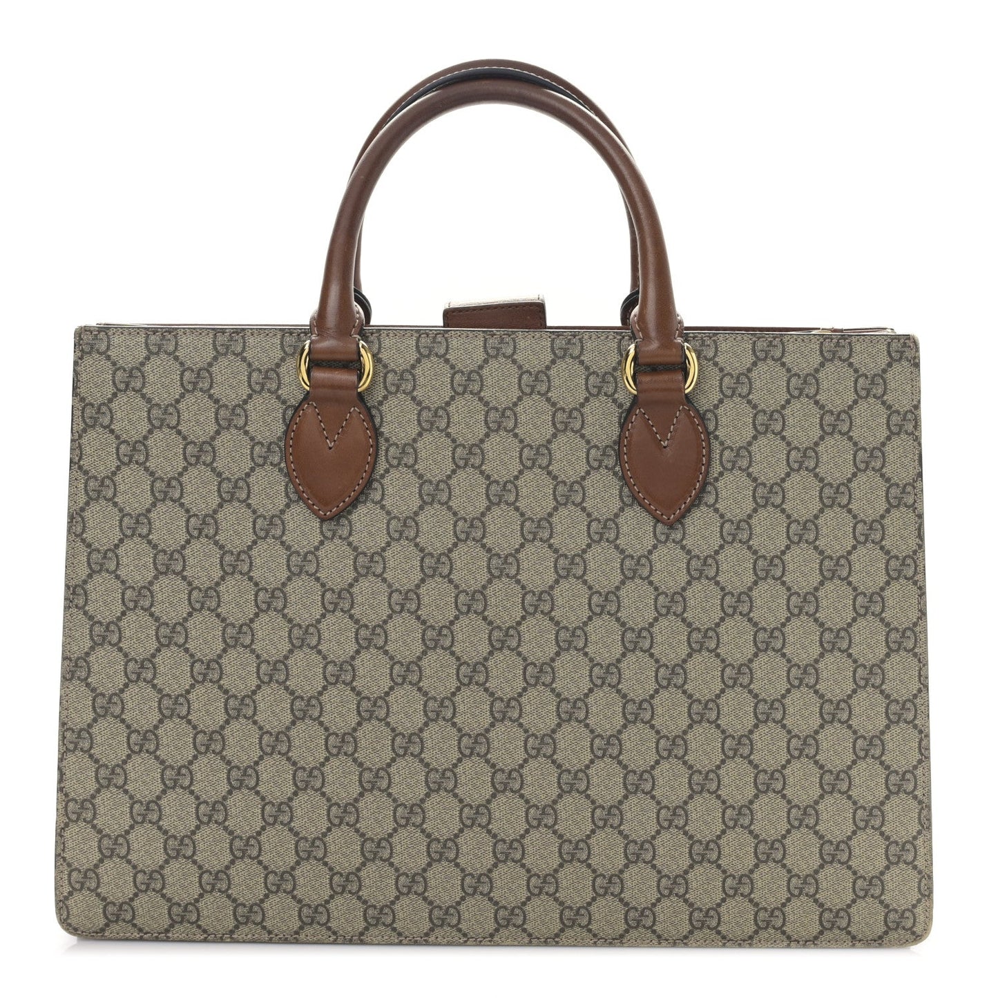 Gucci Gg Supreme Large Top Handle Bag