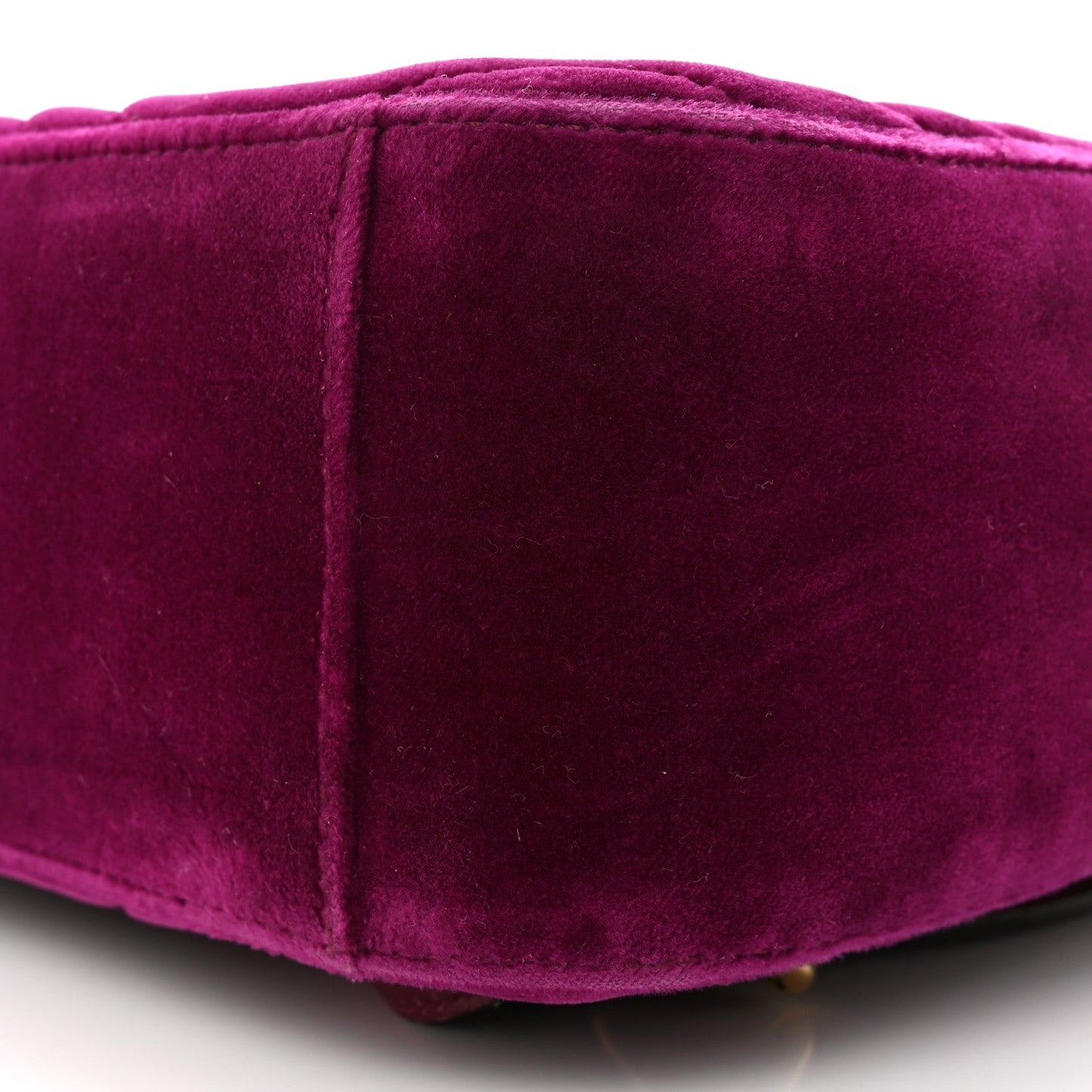 Gucci Velvet Matelasse Gg Marmont Dome