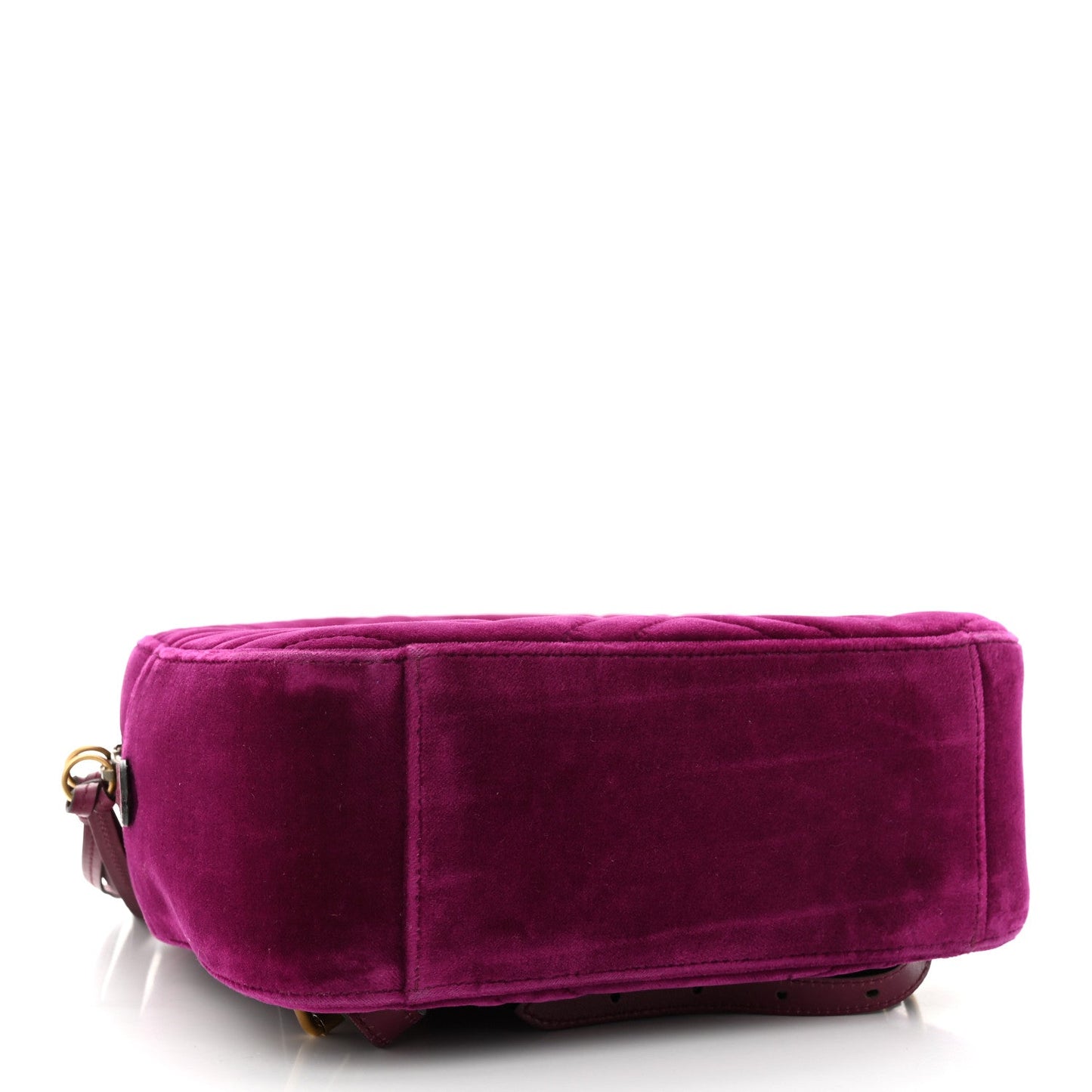 Gucci Velvet Matelasse Gg Marmont Dome