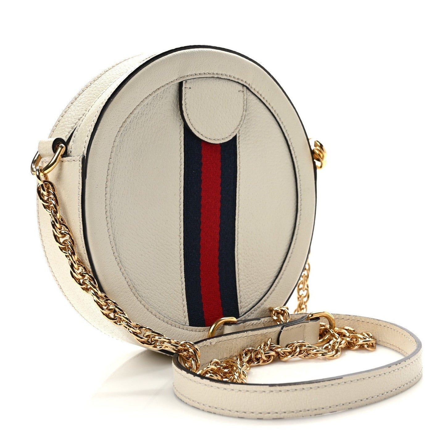 Gucci Textured Calfskin Web Mini Ophidia