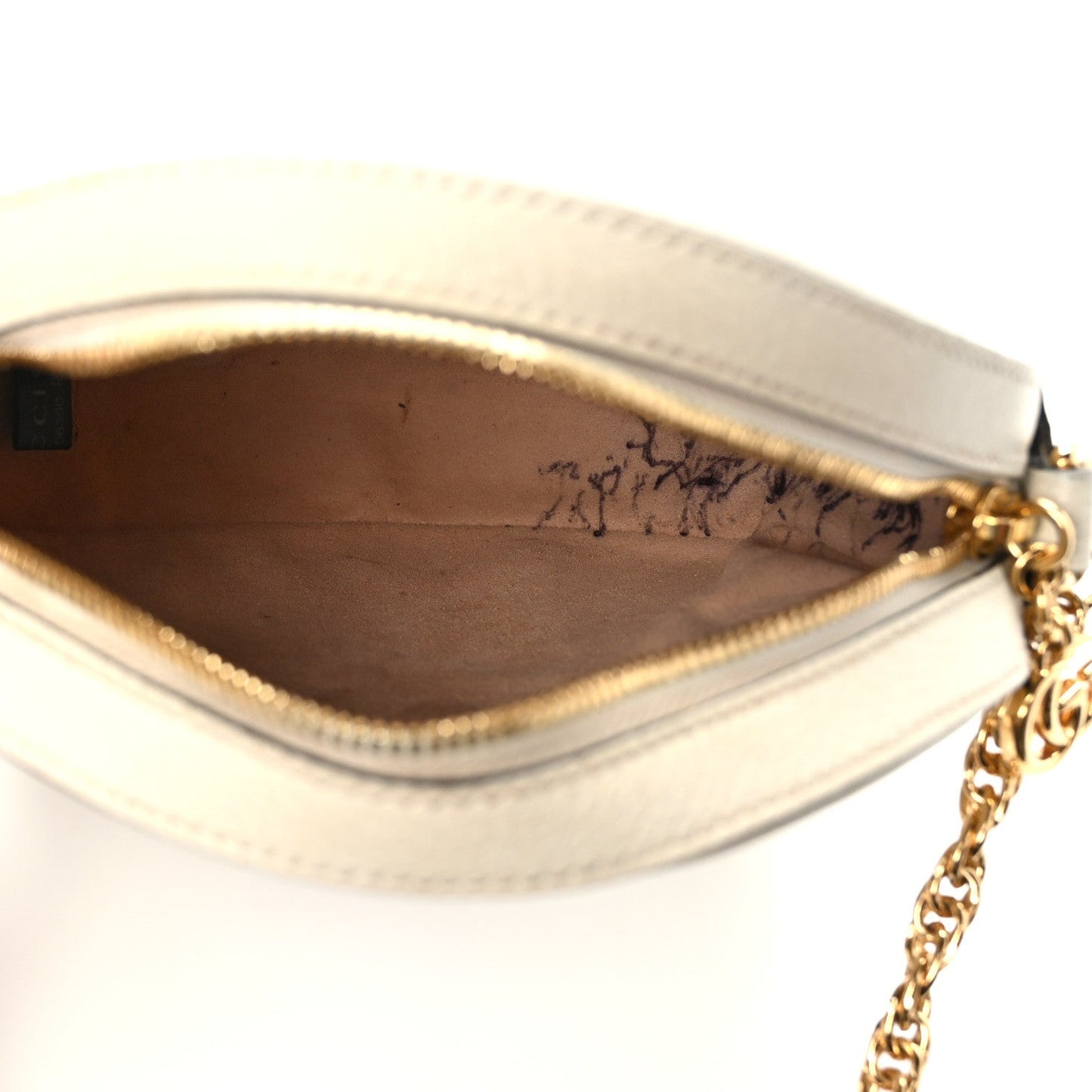 Gucci Textured Calfskin Web Mini Ophidia