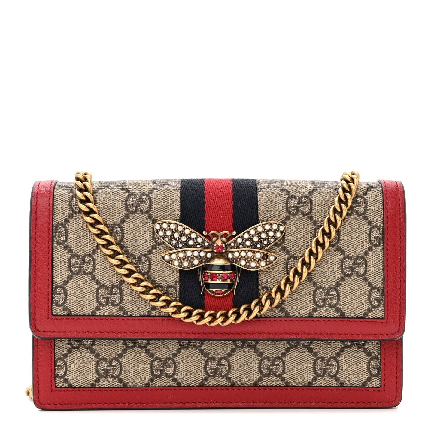 Gucci Gg Supreme Web Queen Margaret