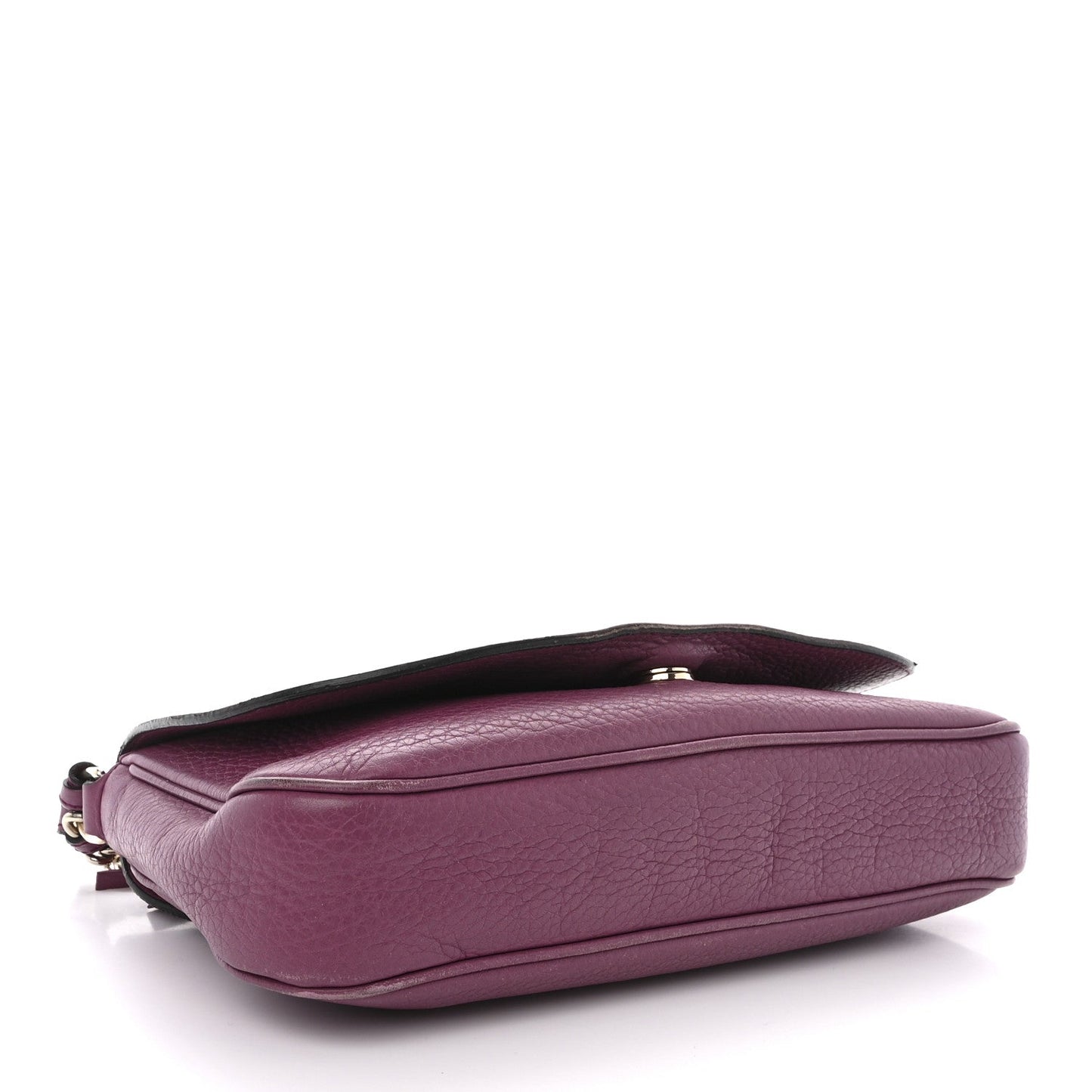 Gucci Pebbled Calfskin Medium Soho Flap
