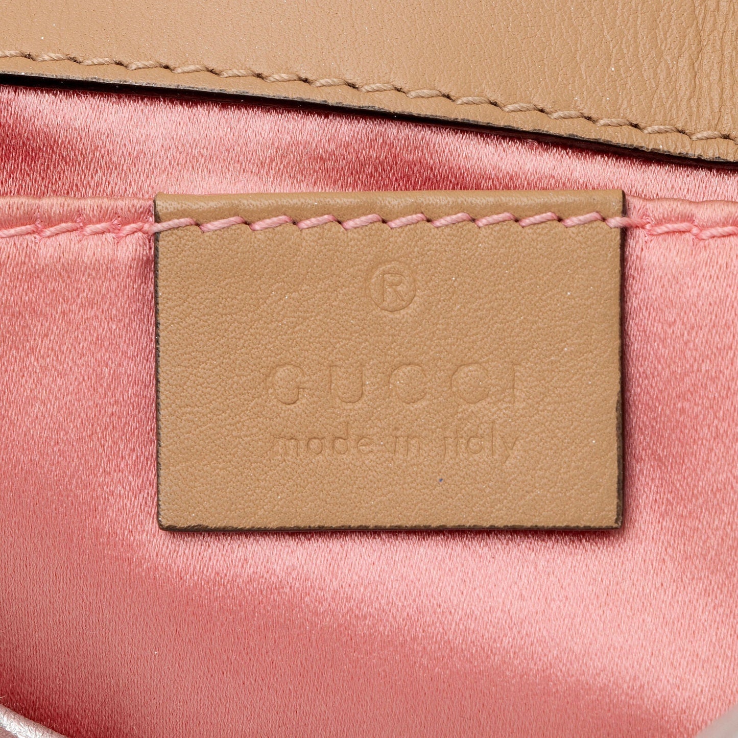 Gucci Metallic Matelasse Leather Pearl