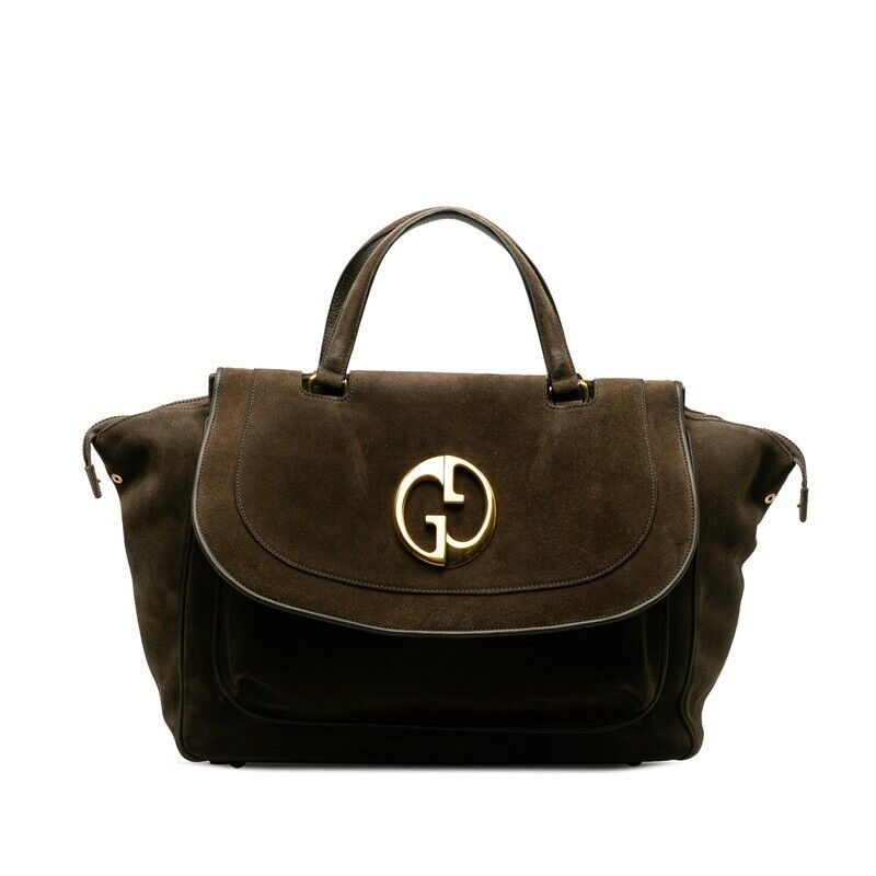 Gucci Double G Handbag Boston Bag