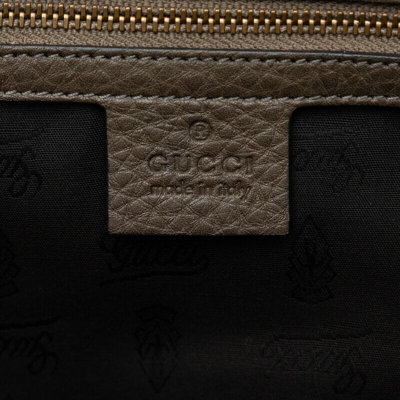Gucci Double G Handbag Boston Bag