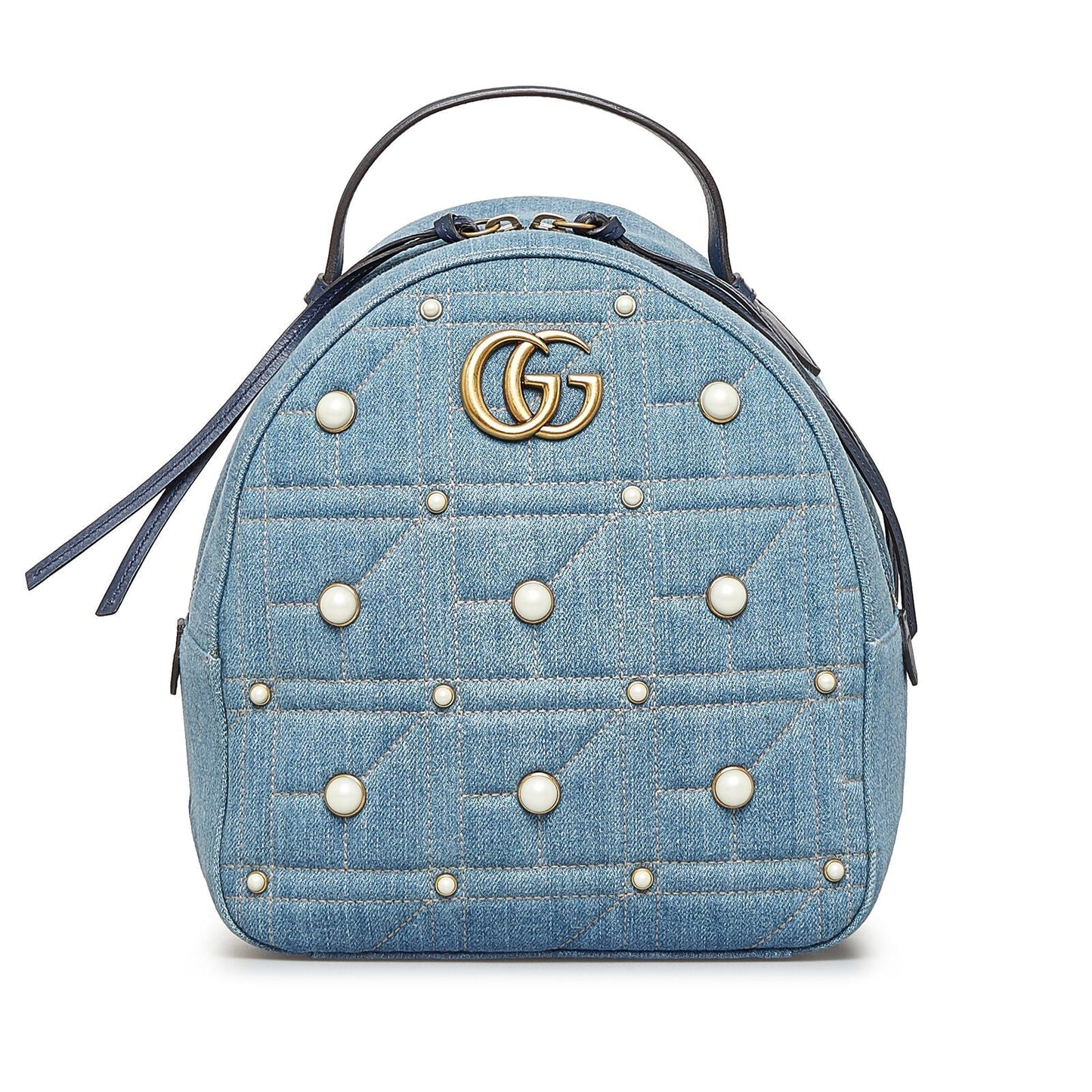Gucci Small Gg Marmont Pearl Blue