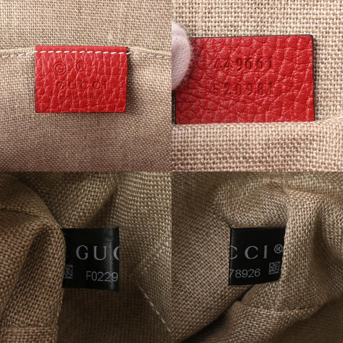 Gucci Outlet Goods Red Bag