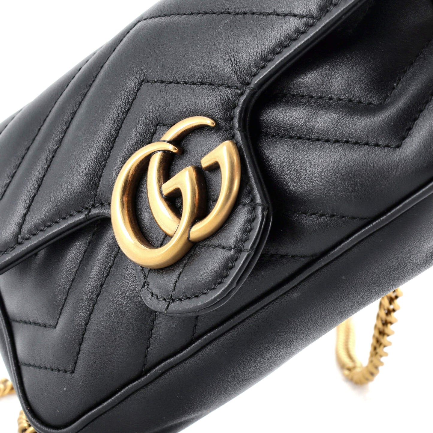 Gucci Gg Marmont Flap Bag Matelasse