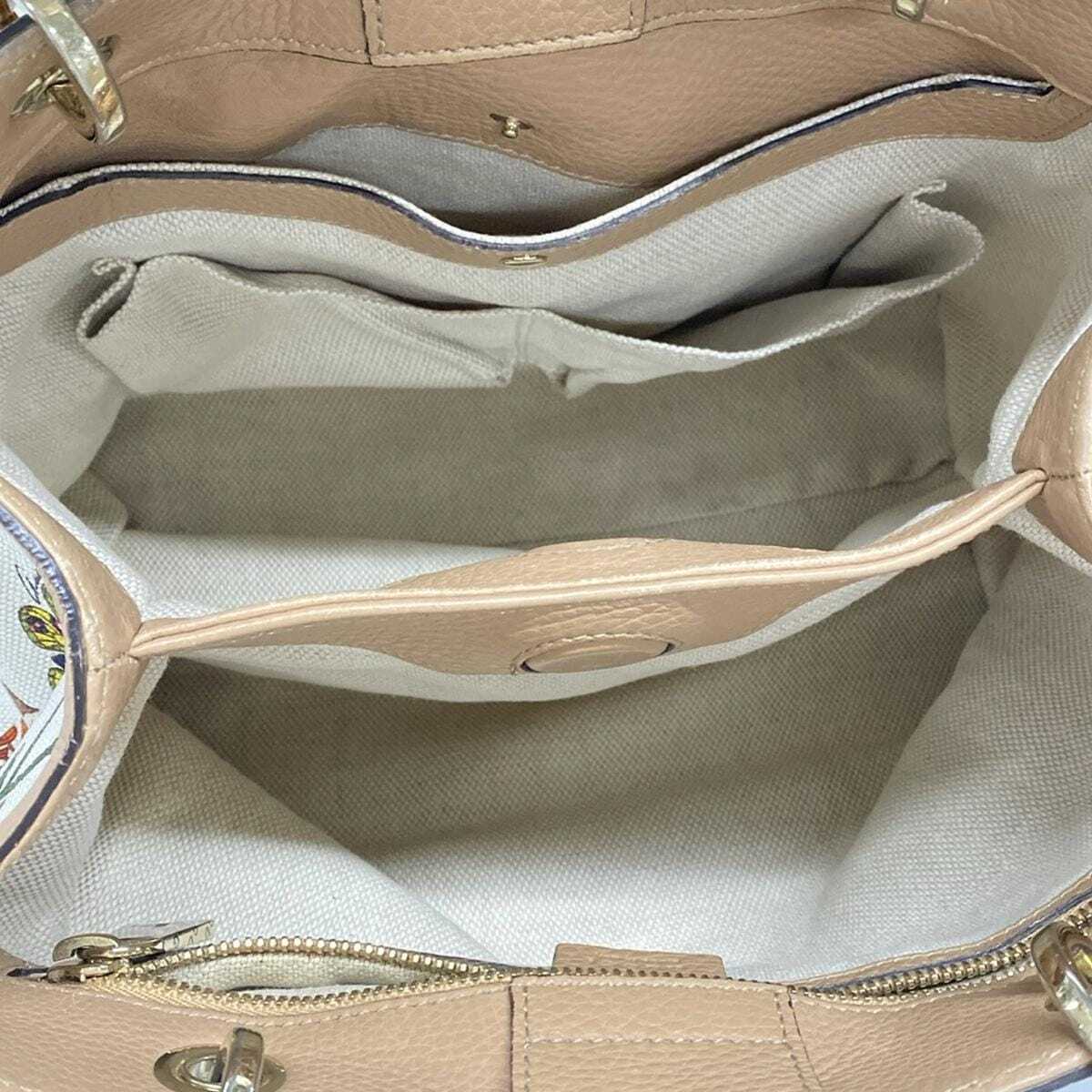 Gucci Bamboo Shopper /Flora Cream