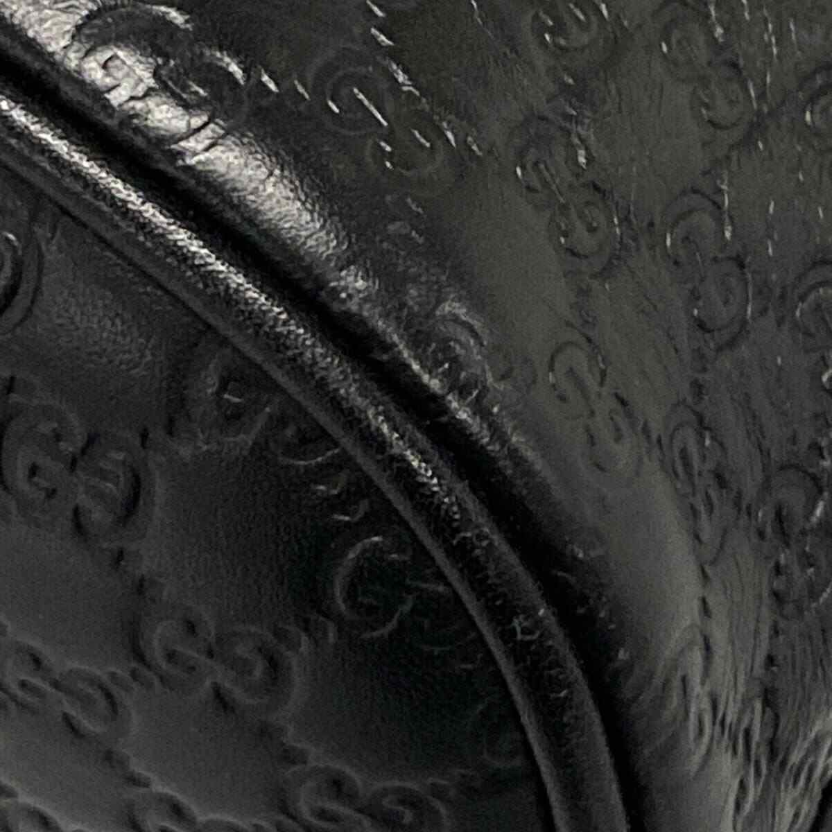 Gucci Micro Guccissima Black
