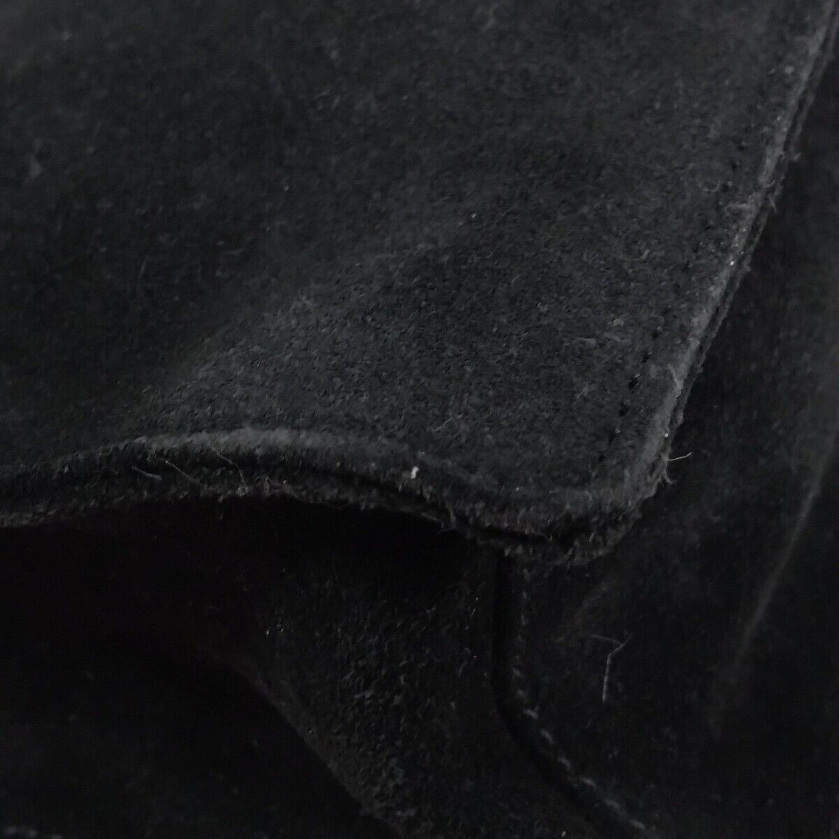 Gucci Bamboo Black Suede - Handbag