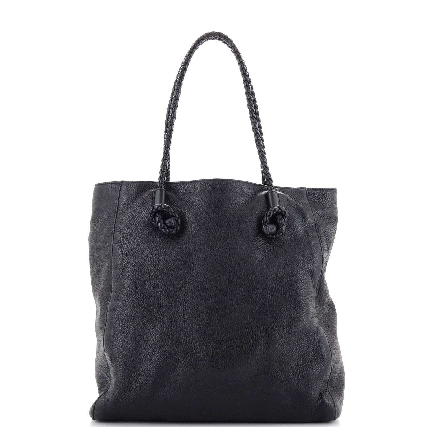 Gucci Braided Handle Tote Leather Large
