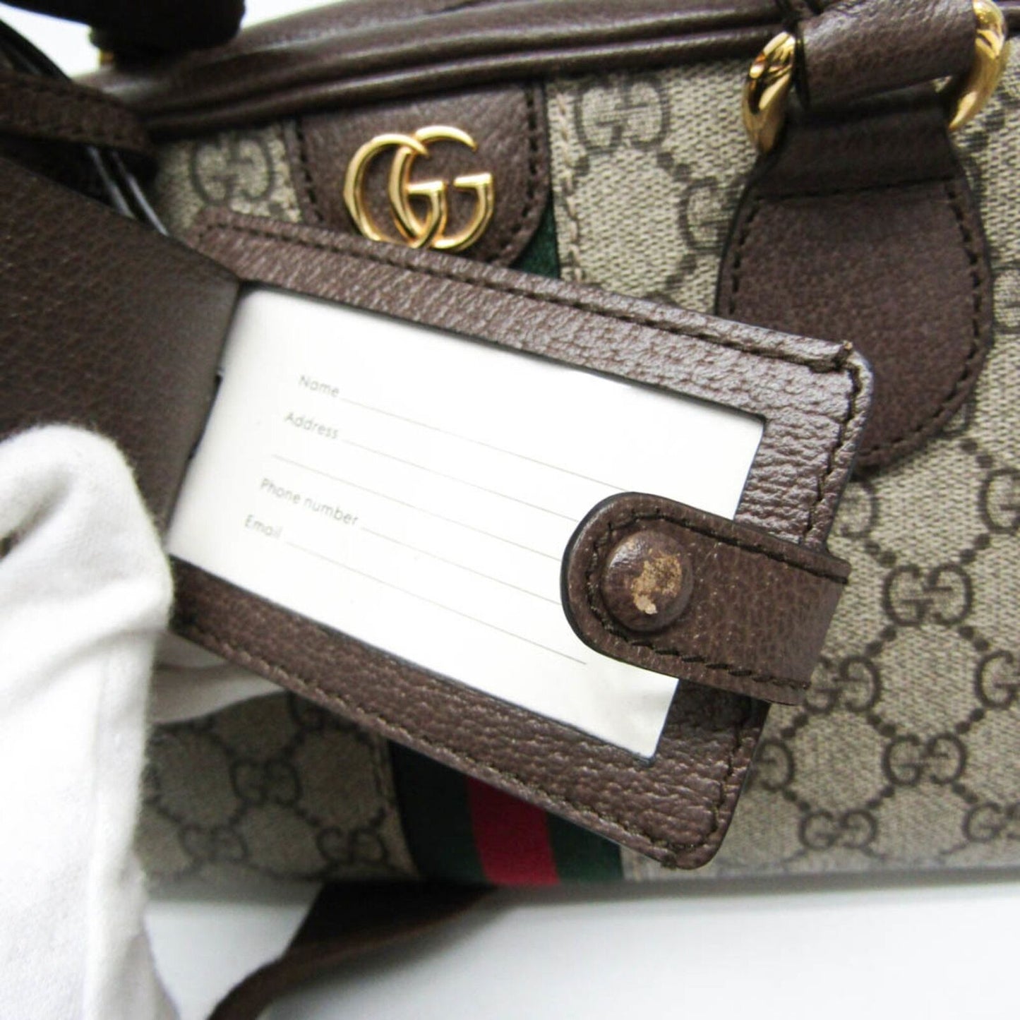 Gucci Ophidia Women's Gg Supreme Leather