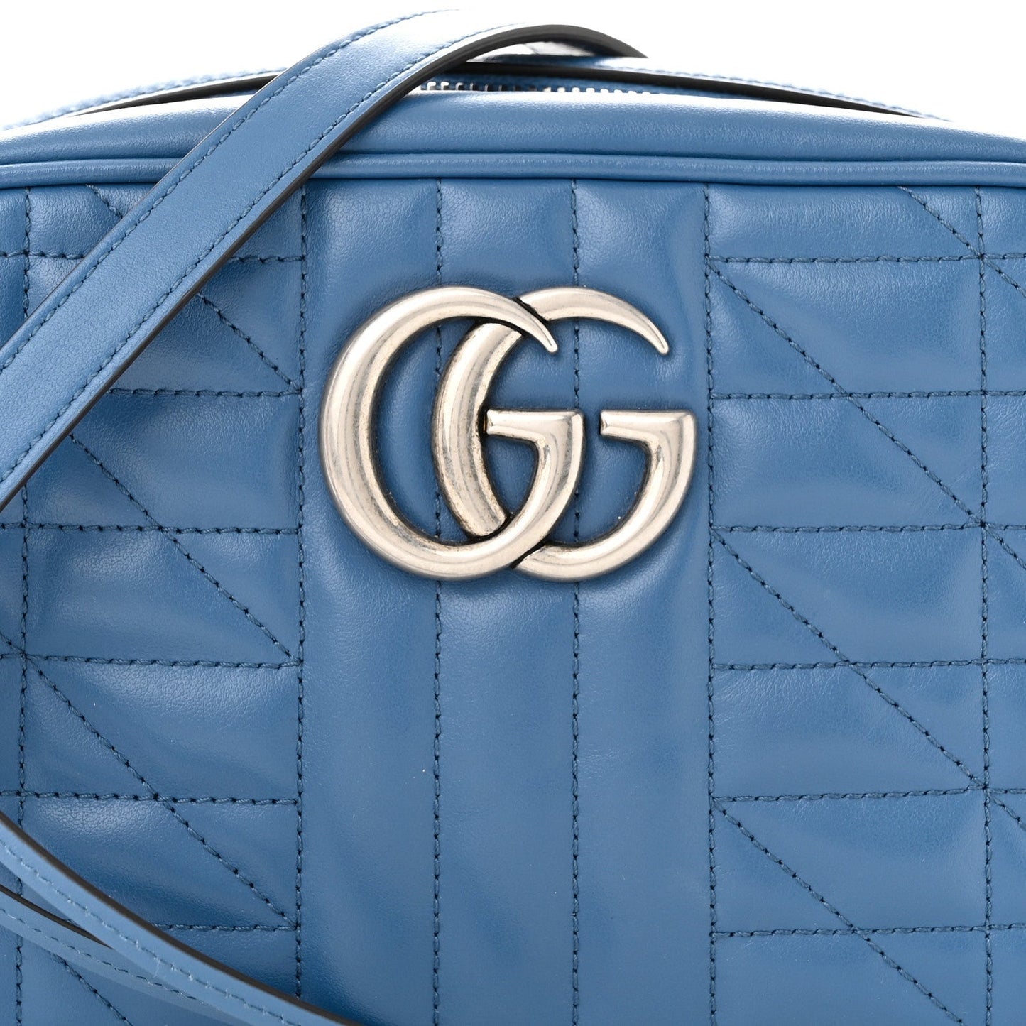 Gucci Calfskin Matelasse Aria Small Gg