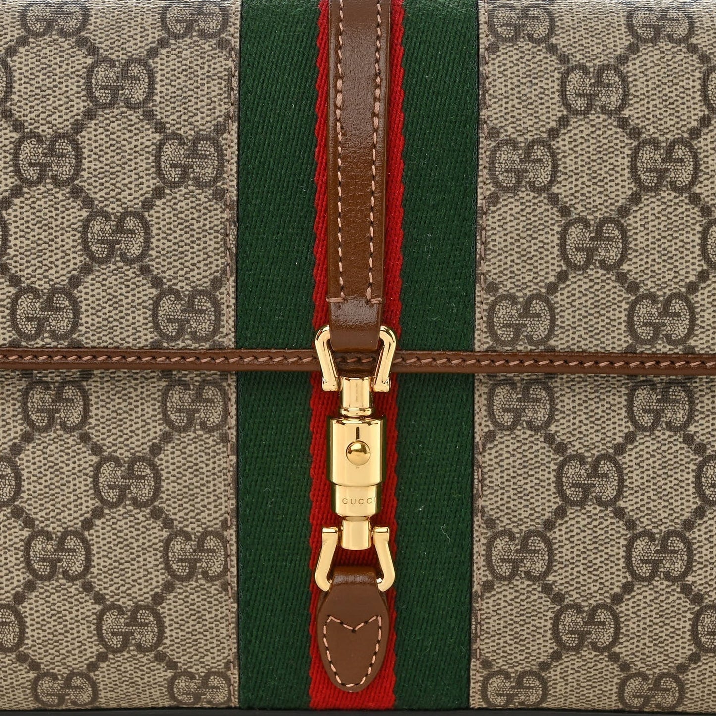 Gucci Gg Supreme Azalea Calfskin Web