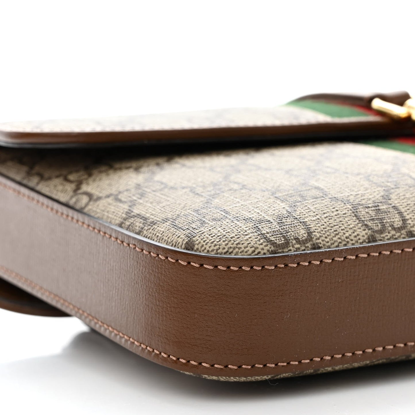 Gucci Gg Supreme Azalea Calfskin Web