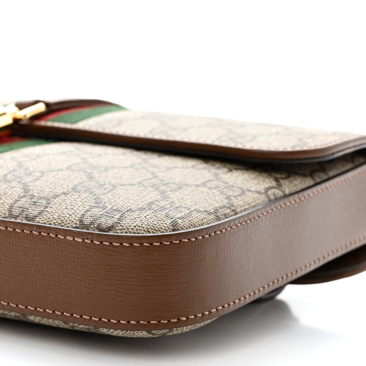 Gucci Gg Supreme Azalea Calfskin Web
