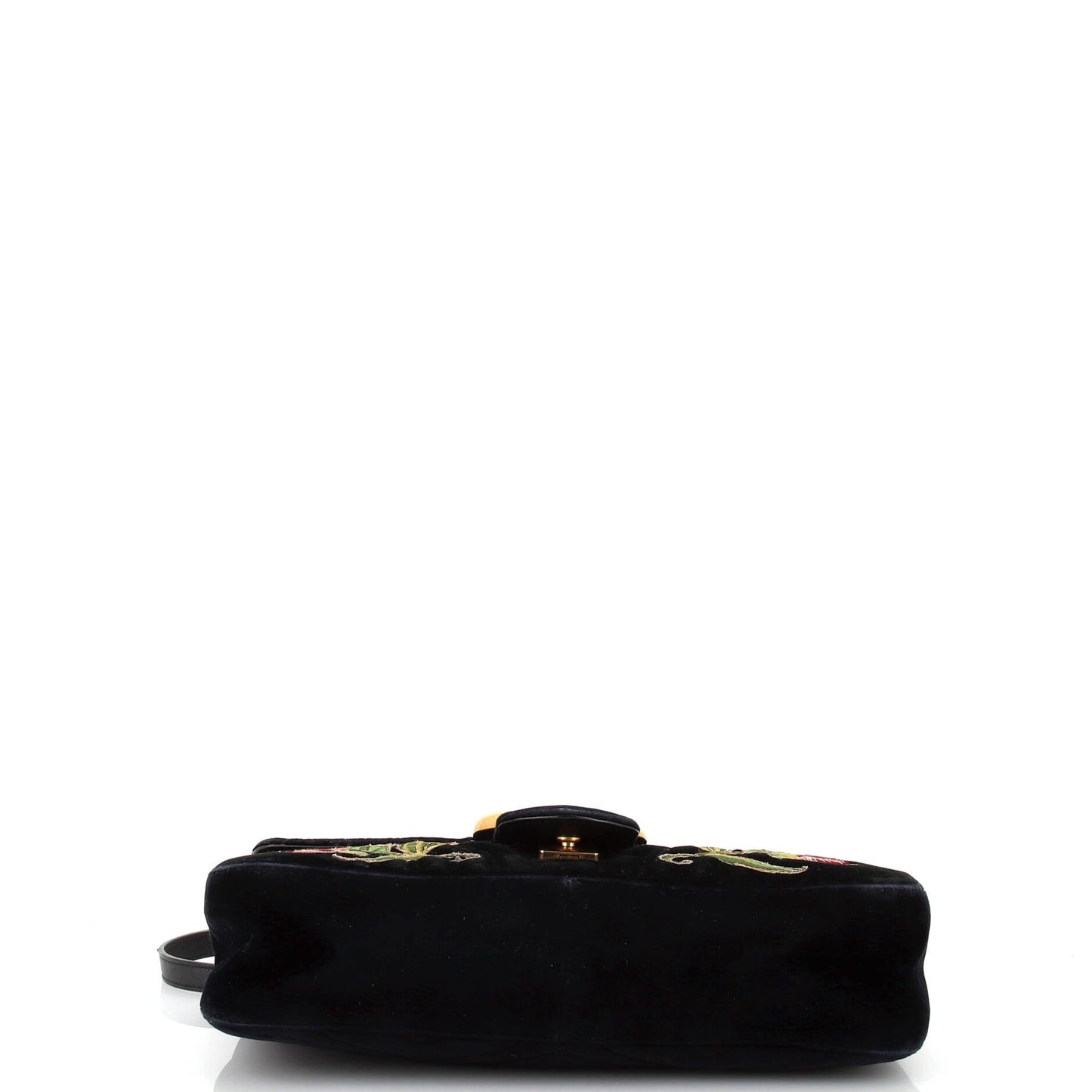 Gucci Gg Marmont Flap Bag Embroidered