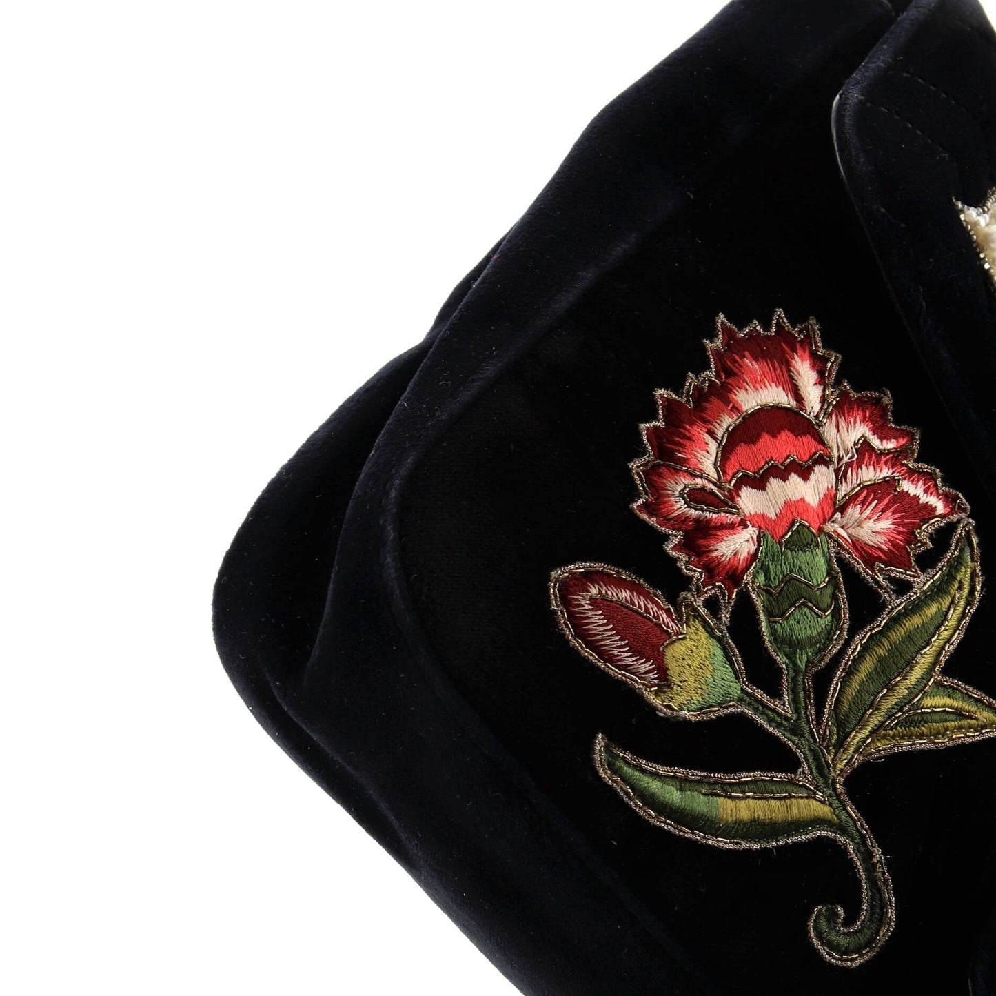 Gucci Gg Marmont Flap Bag Embroidered