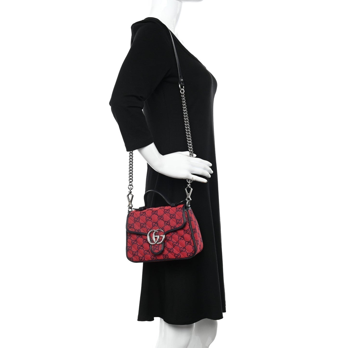 Gucci Multicolor Matelasse Diagonal Mini